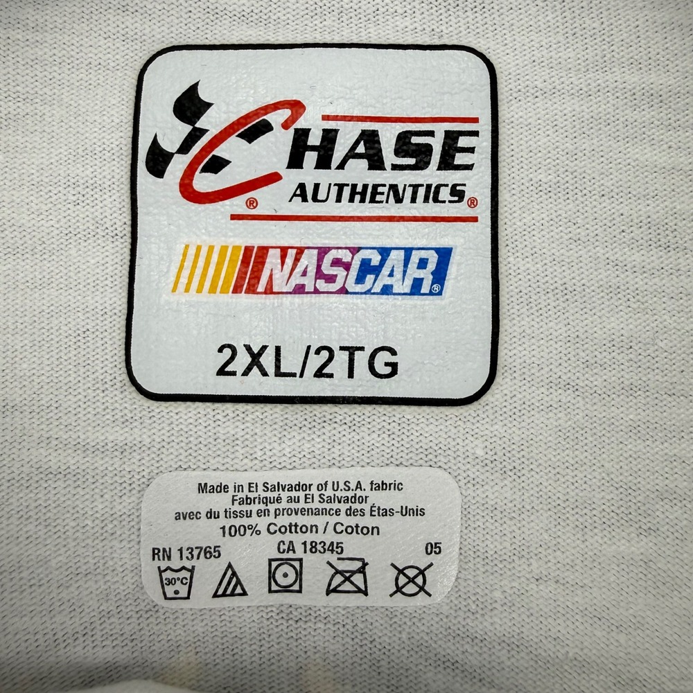Vintage Matt Kenseth NASCAR T Shirt Mens 2XL White DeWalt Roush Fenway Racing 17 - Picture 5 of 16